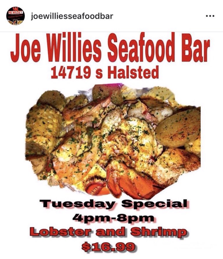 Joe willies seafood online