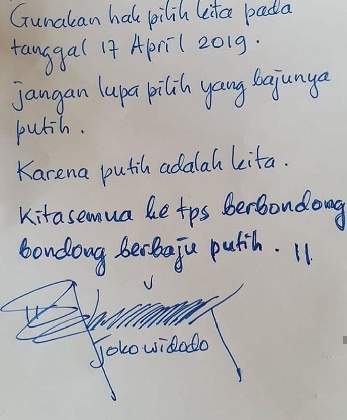 Marzakia1's tweet photo. SATUKAN INDONESIA dengan
#RabuPutih https://t.co/x55A7XEamf