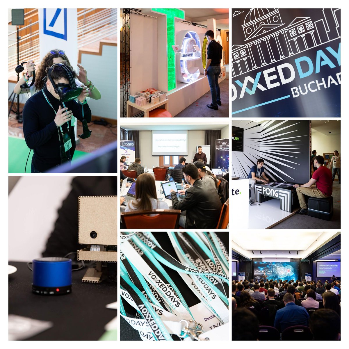 VoxxedBucharest's tweet image. Already miss @VoxxedBucharest? Here are the photos to remind you how it felt! #itwasfun #vdbuh2019 #communitypower #conference #coding #workshops #itwillbefunagain2020 buff.ly/2QzklQ2