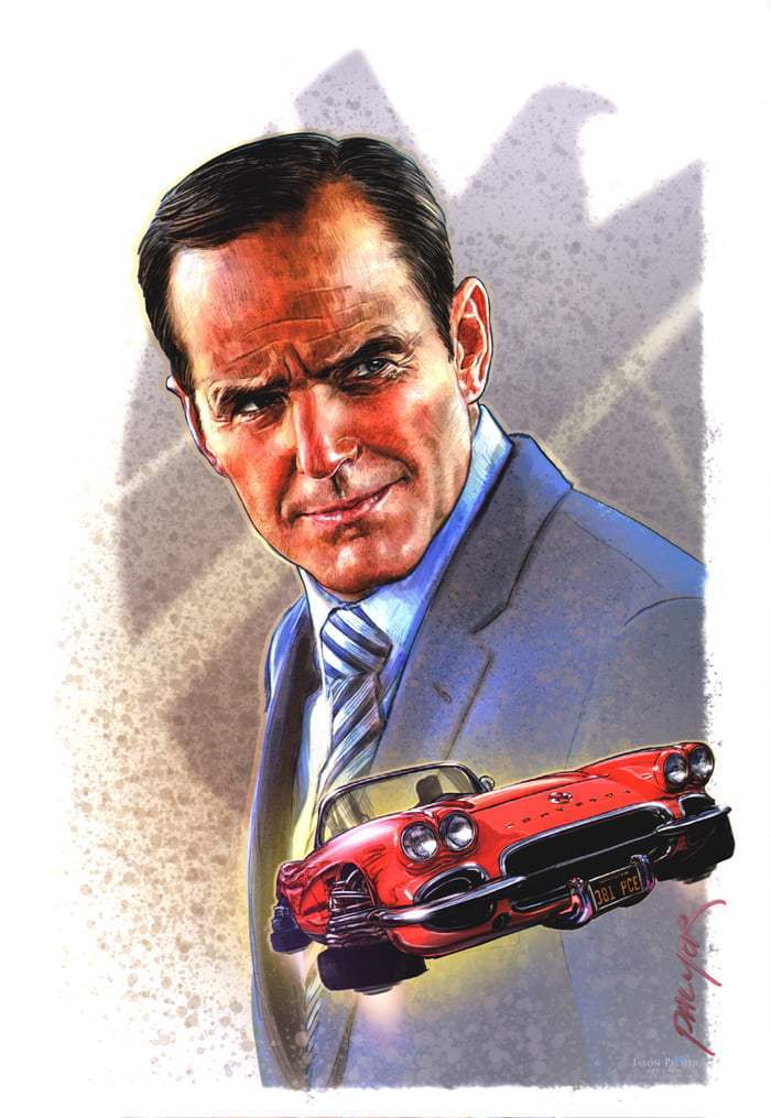 Happy Birthday, Clark Gregg Art by Jason Palmer  