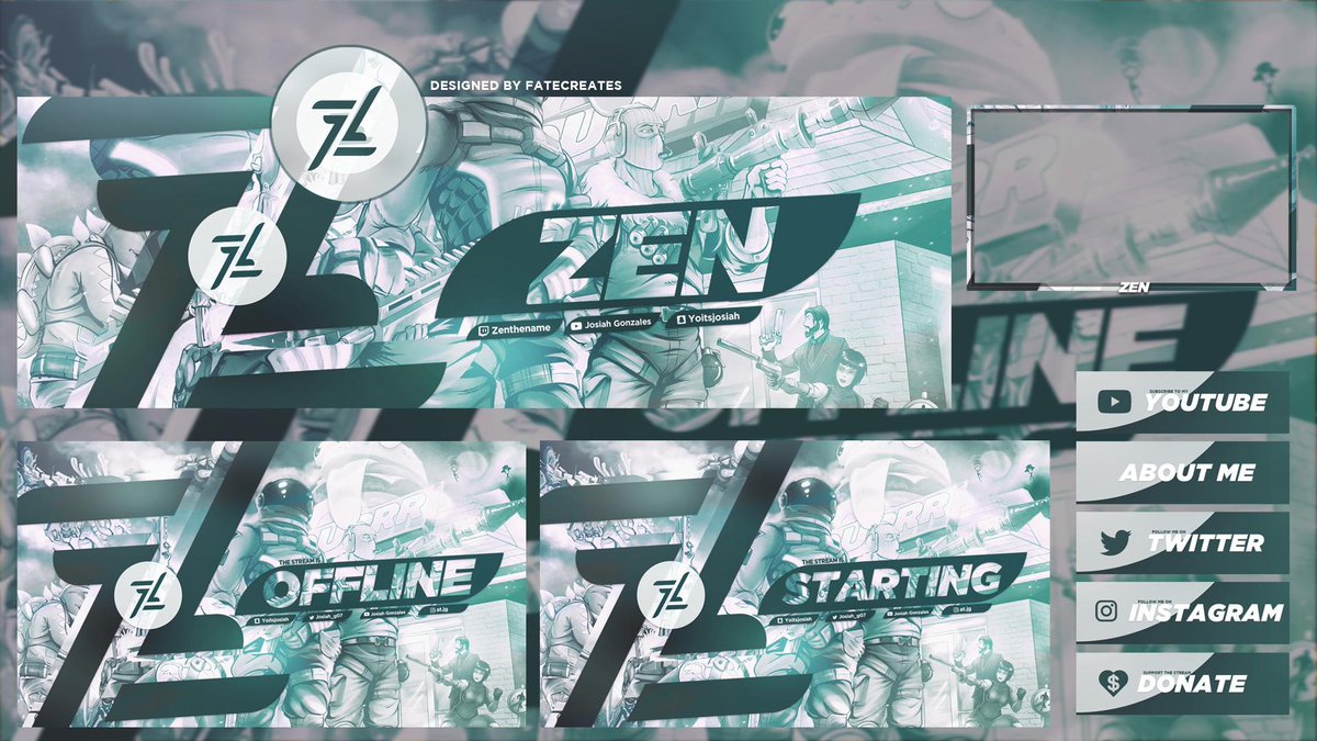 FateCreates's tweet image. Client work for @josiah_g07 
Feedback is appreciated!