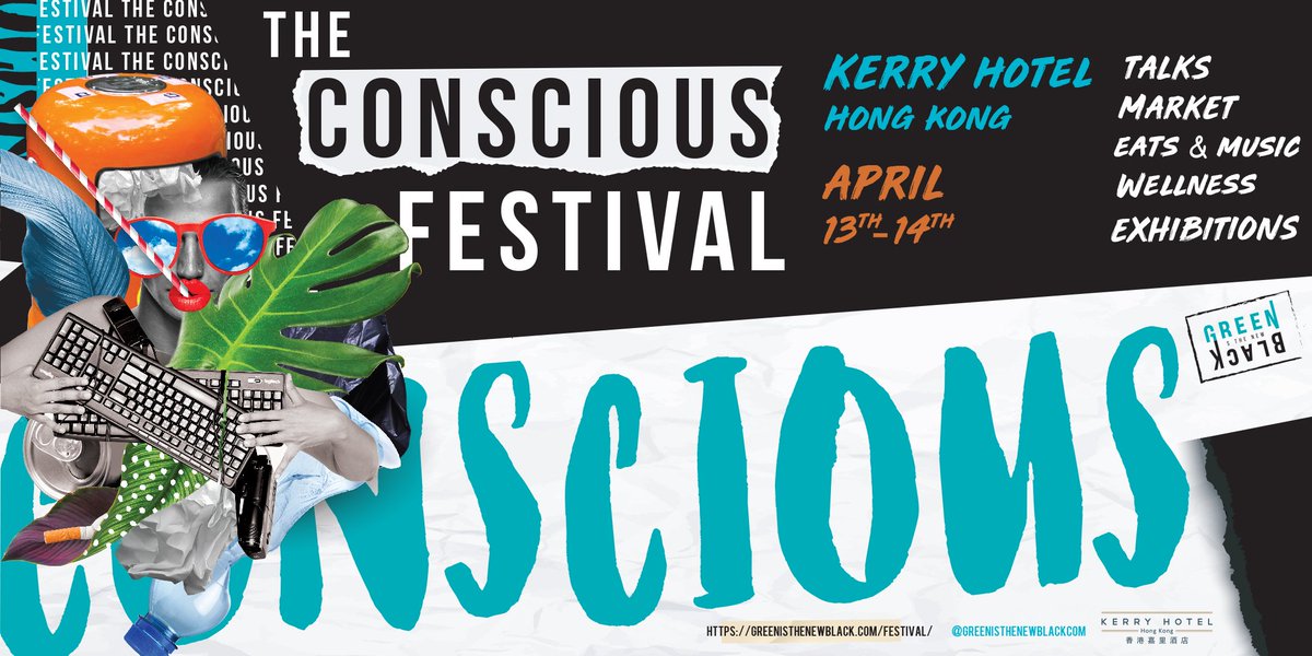 Want to save the planet? Want to make a difference? Join us at The Conscious Festival by @GITNBasia 2019 on April 13-14 at Kerry Hotel and dive into the world of #LittleGreenSteps that you can take to #LiveMoreConsciously. Register here: tinyurl.com/y2k7nwtx