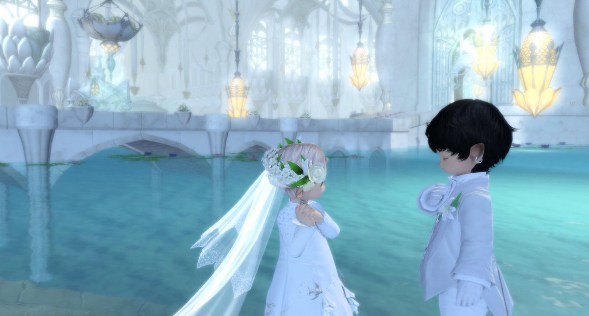 RiverNatu's tweet photo. 結婚写真です💒 https://t.co/2wYGLYPqEl
