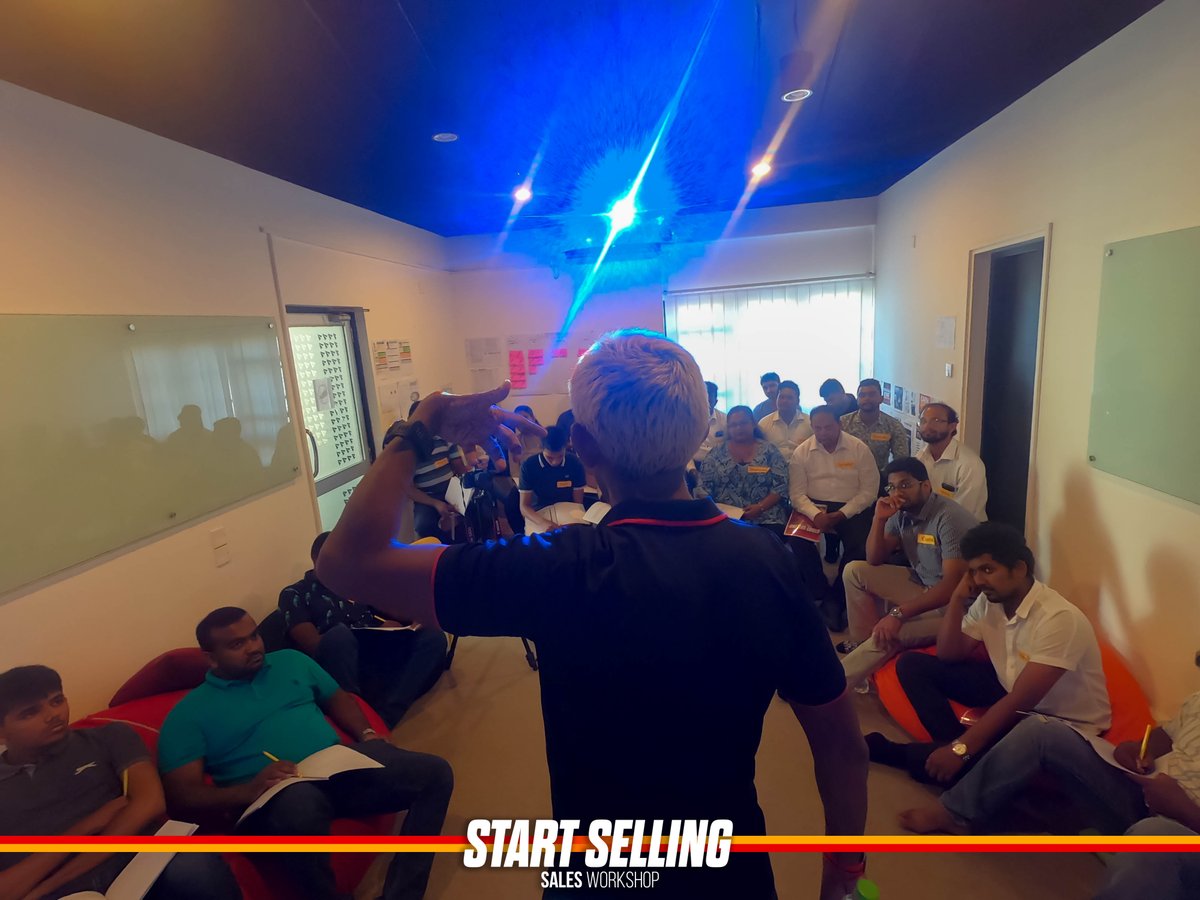 SnipexxSL's tweet photo. Start Selling Sales Workshop 01 -Held on the 1st of April 2019 at SNIPEXX Sales Academy. https://t.co/If5XuLmpgj