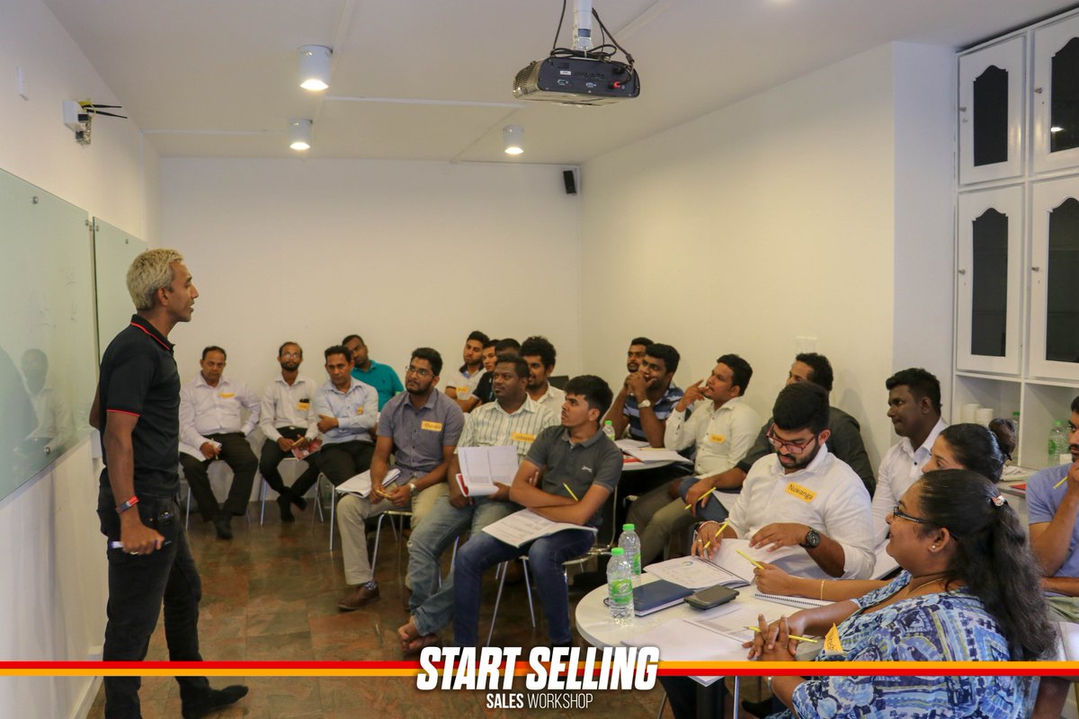 SnipexxSL's tweet photo. Start Selling Sales Workshop 01 -Held on the 1st of April 2019 at SNIPEXX Sales Academy. https://t.co/If5XuLmpgj