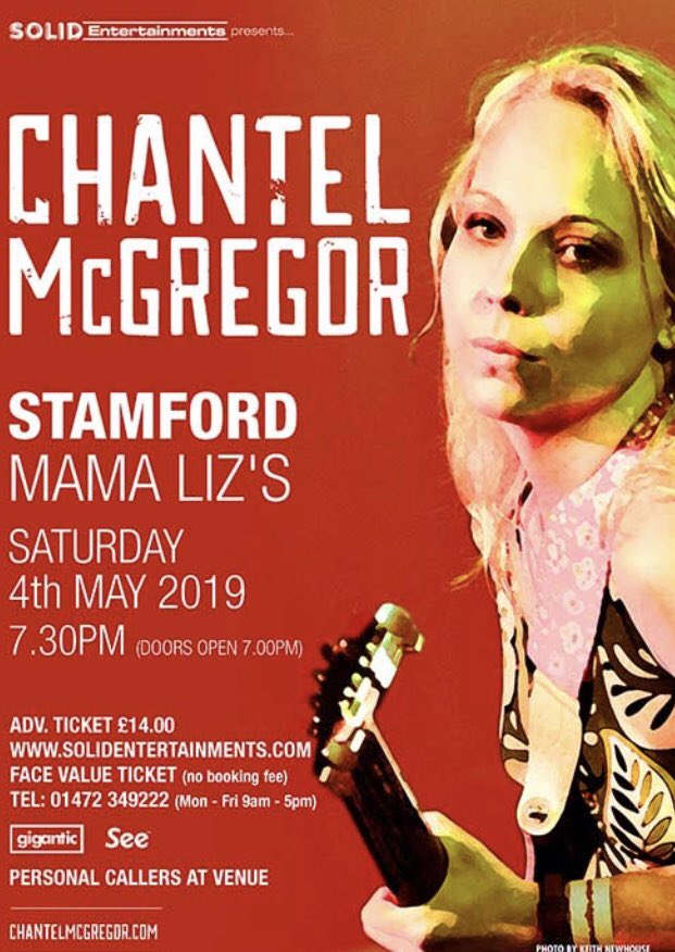 wilbur_project's tweet photo. A night of Blues Rock in a great little venue
@chantelmcgregor 
@wilbur_project 
@LexieGreenTweet 
Saturday 4th May 7-30pm
The Voodoo Lounge @mamalizsbar Stamford
Tkts from @seetickets 
@SolidEnts #chantelmcgregor #thewilburproject #lexiegreen #keepmusiclive #liveblues #stamford https://t.co/w7NM7Yo8Tz