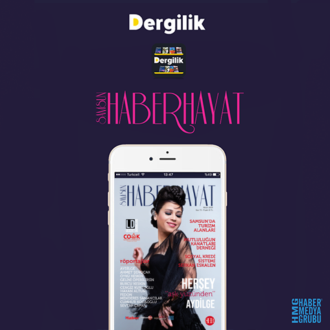 haberhayatdergi's tweet photo. Nisan 2019 sayımızla Turkcell Dergilik'teyiz! 
Röportajlar, köşe yazıları ve birbirinden zengin içerikler bu ay da yine #SamsunHaberHayat dergisinde! Hemen indirin!🤩 #HaberHayat @dergilik https://t.co/2hCU4z4700