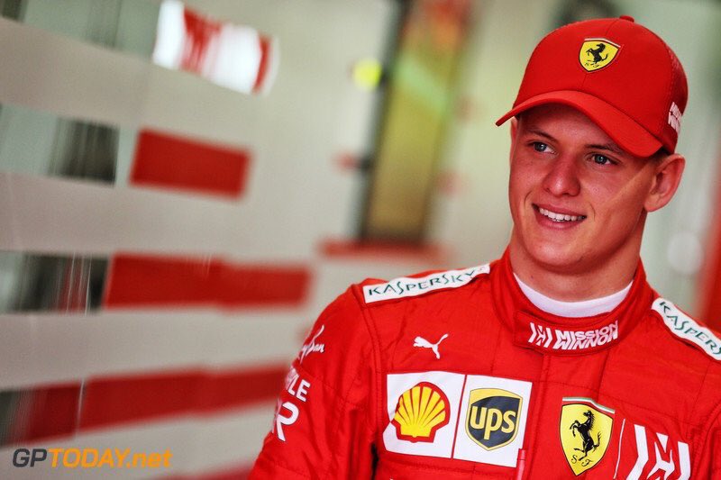 forzaferrari7's tweet photo. Schumacher in Ferrari red! @SchumacherMick @ScuderiaFerrari #ForzaFerrari #ForzaMick #essereFerrari #TeamMS #SF90 https://t.co/eL2UN9lfqk
