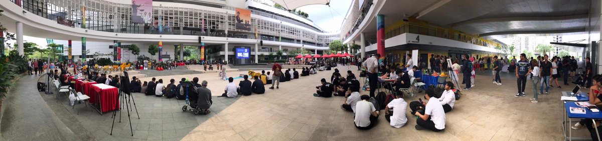 ITECollegeWest's tweet photo. Are yβall having fun at the CCA Fair cos weβre having a blast! π€π€ Sign up for your interest at the CCA booths now! And check out all the freebies you could get! #iteccafair2019 #itecollegeweat #itewest #itecw #iteaprintake2019 #sports #performingarts #interestgroups https://t.co/O8IYBc6Wgk