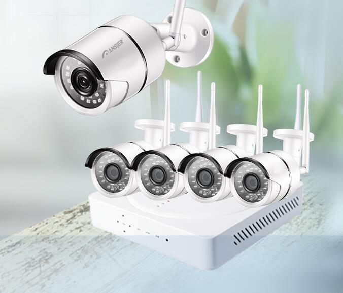 AnsjerSecurity's tweet image. Ansjer H.265+ 4CH 2K wireless NVR surveillance camera system with 5.0mp wireless IP camera to protect your home and office. 
More details : bit.ly/2U57SVG
#2kcamerasystem #wirelesscamerasystem #nvrkit #surveillancecamerasystem #ipcamera