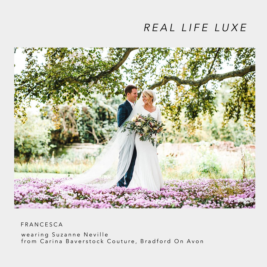 The wedding of Francesca and James is featured on Luxe Bride today and it really is exquisite! Head to Luxe Bride now for the full article, photo gallery and list of talented suppliers.
Gown <a href="/suzanneneville/">Suzanne Neville</a>
Boutique <a href="/carinabcouture/">Carina B Couture</a>
Photographer @eve_dunlop_photography