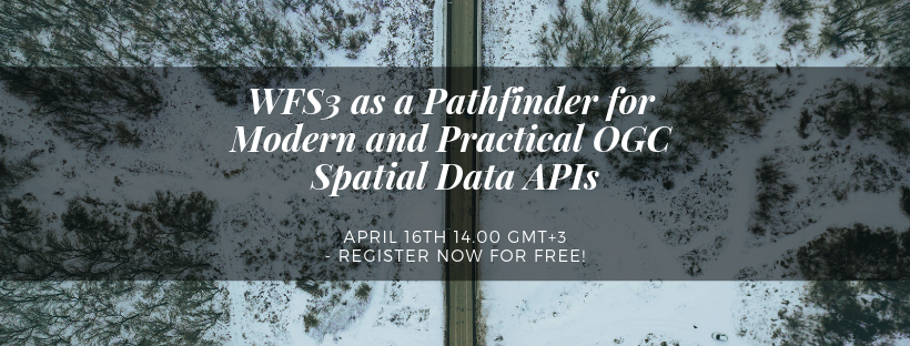 spatineo's tweet photo. The new #WFS OGC/ISO standard version 3.0 is a major step towards more resource oriented and web developer friendly #OGC Web Services. Spatineo’s Ilkka Rinne walks you through this with a live demo in our upcoming webinar! @opengeospatial
Register now: https://t.co/v80f6INRxE https://t.co/QILxcGQdAb