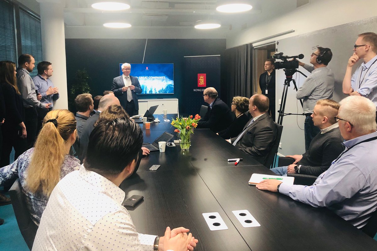 EgilHaugsdal's tweet photo. KONGSBERG and RRCM really are the perfect fit! Today, I’ve taken to the Finnish roads to meet with new colleagues at Turku, Rauma and Kokkola. #performingtogether #onekongsberg @kongsbergasa @KOGMaritime https://t.co/MkOg6jyYIT