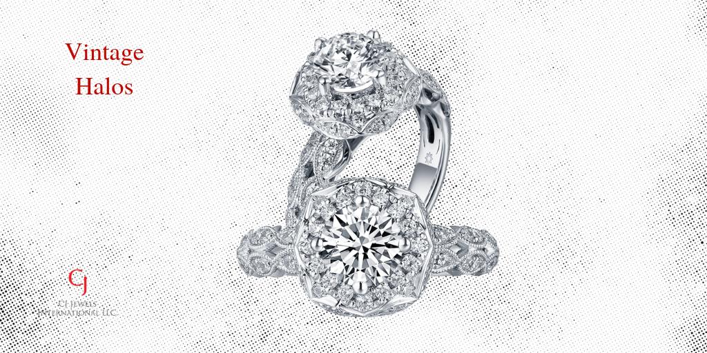CJJEWELSINTL's tweet photo. Introducing Halo Rings from our Vintage Collection. Vintage Rings OnlyAtCJJ #vintageengagementrings #vintage #vintagerings #bridalsets #diamondrings #diamond #engagement #engagementrings #diamond #rings #Diamondsets #whiteGold #Realisrare #americasawardwinningjeweler #OnlyAtCJJ https://t.co/5gHf5jHNxF