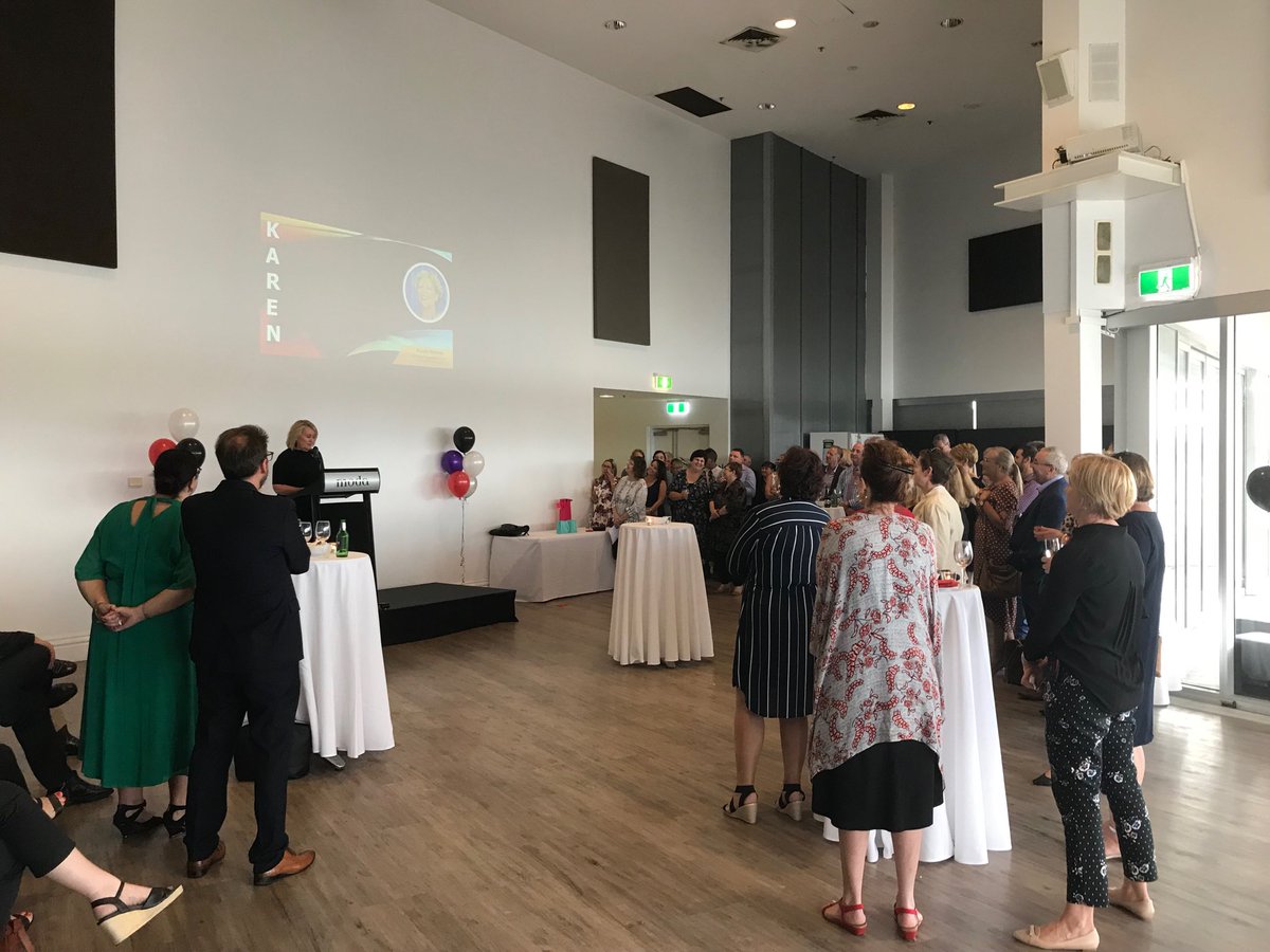 RayJatTS's tweet photo. Great to be at the pre-retirement function for two wonderful Qld educators, Karen Howes and Jane Sedgman! https://t.co/kGn84z6uIa