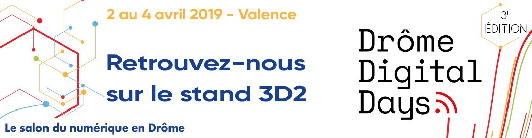 HerveSEON's tweet photo. C'est parti pour 3 jours au #dromedigitalday à @ValenceRomans @Odyssee_Fr vous attend stand 3d2 pour parler de votre #TransformationNumerique #Digitalstand https://t.co/awPyGrdBGY