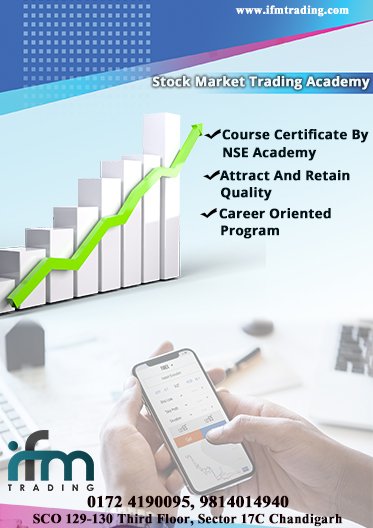 IFMTradingChd's tweet photo. Learn all the Basics of the Stock Market, through comprehensive, interesting and fun lectures! 
 Contact:0172 4190095, 9814014940

#TechnicalAnalyst #StockMarket #Training #coachingservices #Buildyourcareer #financialexpert #InstituteofFinancial #chandigarh #online #trading https://t.co/Tf8rpICcRt