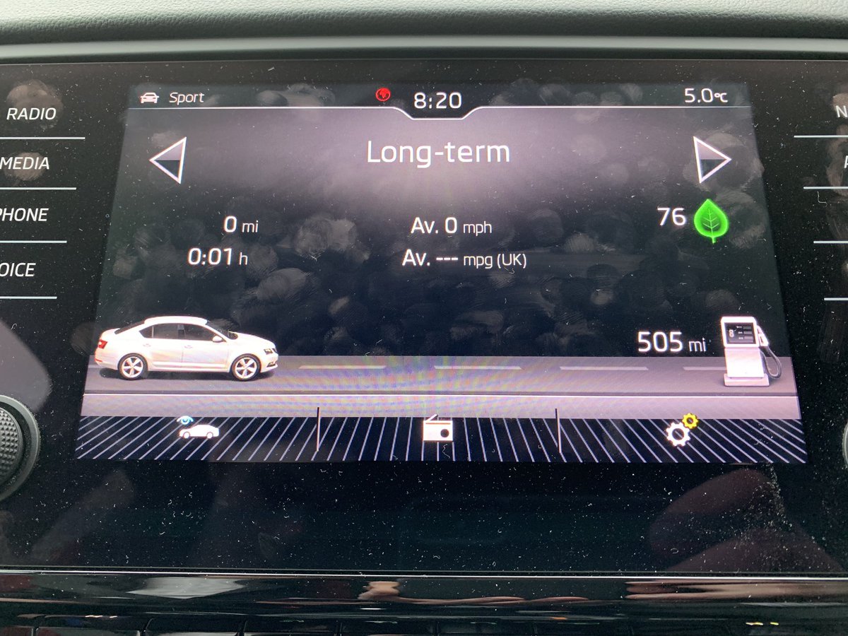 LongTests's tweet image. Refuelled and reset. Let’s see how efficient it is..... @SKODAUK #realworldtest