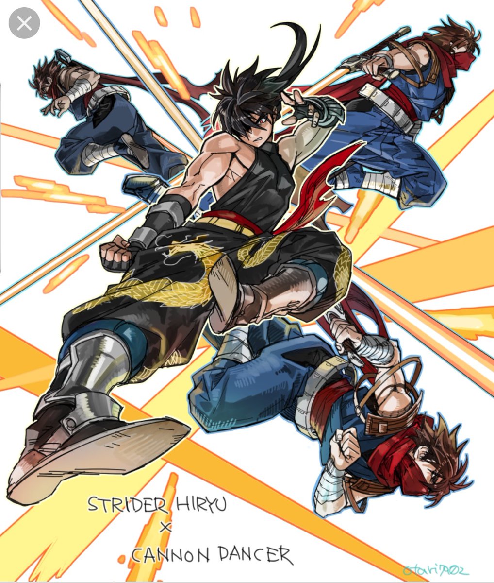 Who dares to try and fight us the legendary duo Cannon Dancer and Strider Hiryu!