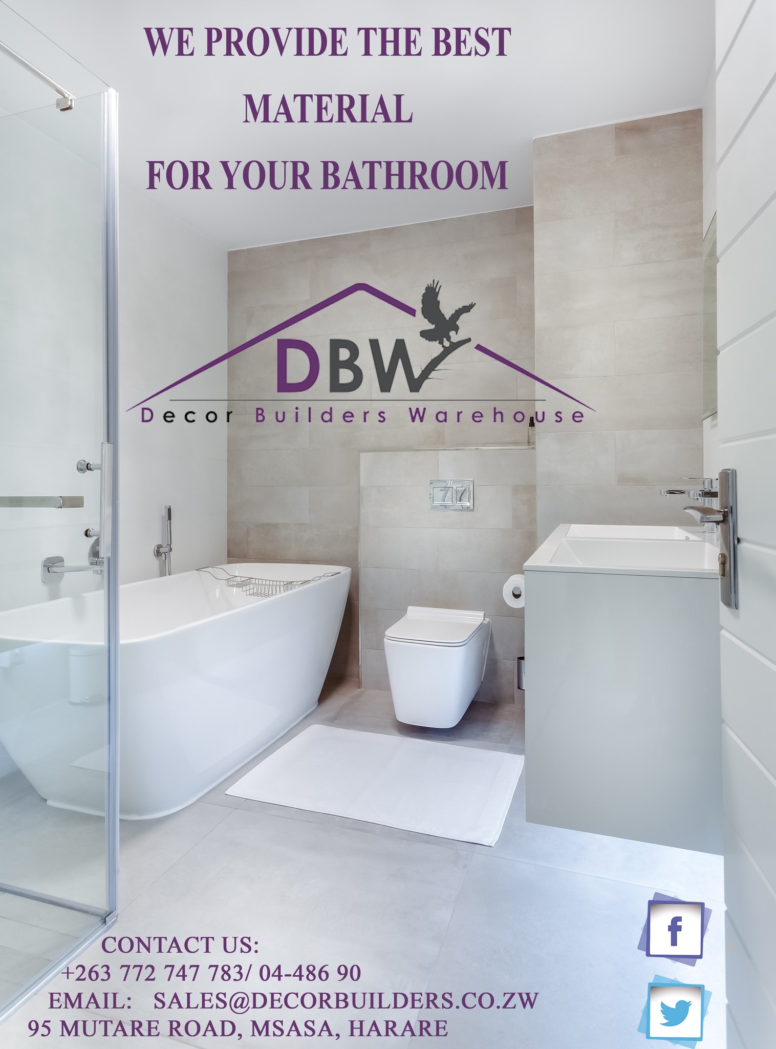 Builders warehouse sale bathroom
