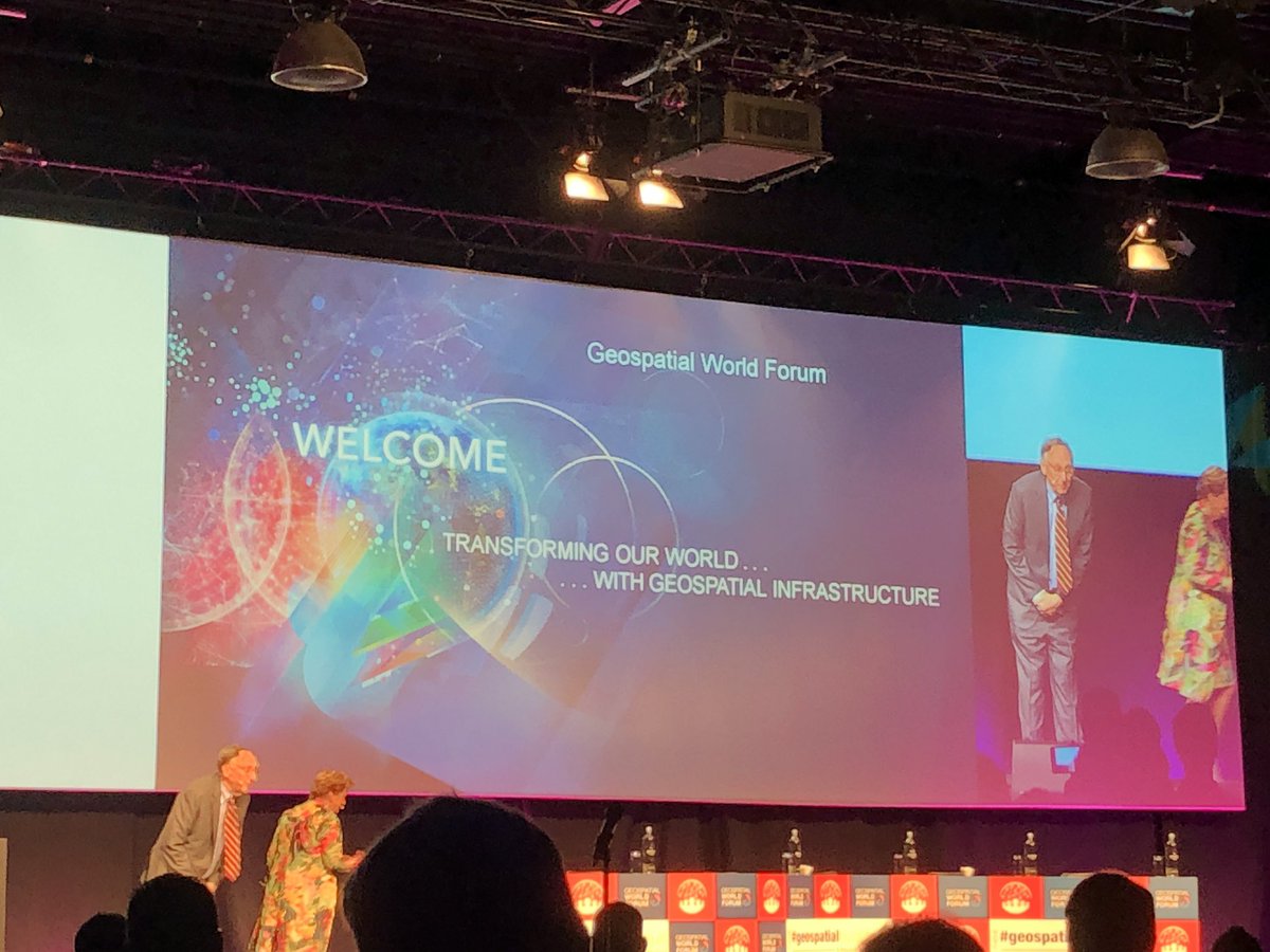 zferdana's tweet image. Welcome Jack Dangermond to #GWF2019 in Amsterdam where Geospatial Infrastructure can support a better world @nature_org @Esri #geospatialbydefault