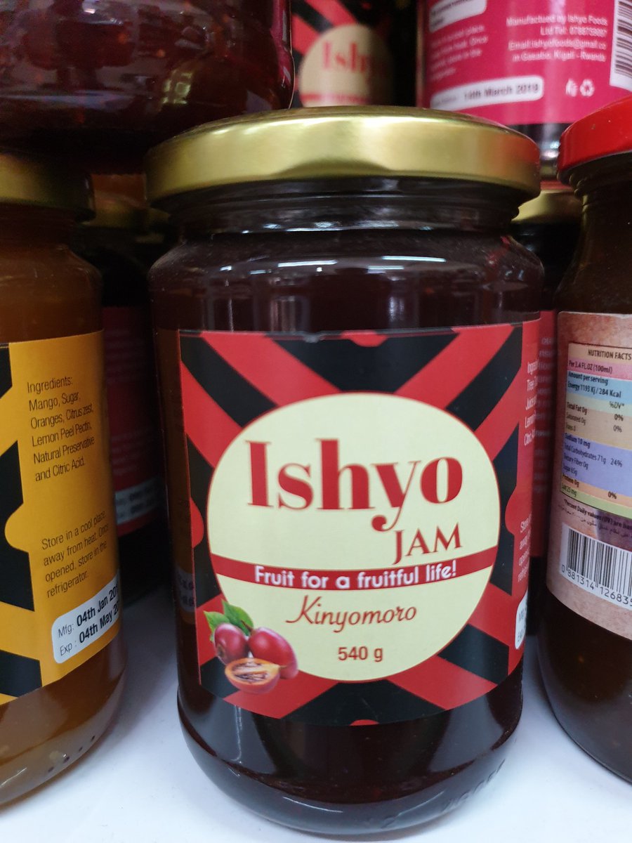 albcontact's tweet photo. If it's jam you're talking about, check this Rwandaful #MadeInRwanda 
"Ishyo" 
Strawberry Mango TreeTomato, 
the winning trio at all time 
#Rwanda https://t.co/E59QT4y6Qw