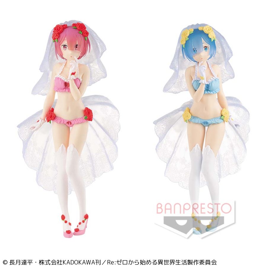 Re:ゼロから始める異世界生活 レム　ラム　ラウンドワン限定 フィギュア　6体 ✦••┈┈┈••┈┈••✦ ✦••┈┈••┈┈┈••✦ 「ROUND1限定フィギュア