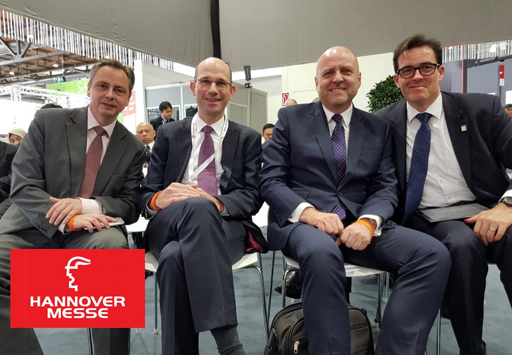 AHKVIETNAM's tweet photo. @AHK_global - is now at HANNOVER MESSE! @AHKVIETNAM with our colleagues from @AHK_Philippinen, @AHK @GermanThaiChamb and @DIHK_News join the ASEAN Forum to inform the audiences on the current economic development of ASEAN countries.
#PartnerWorldwide
#PartnerInASEAN https://t.co/mVe5flieoX