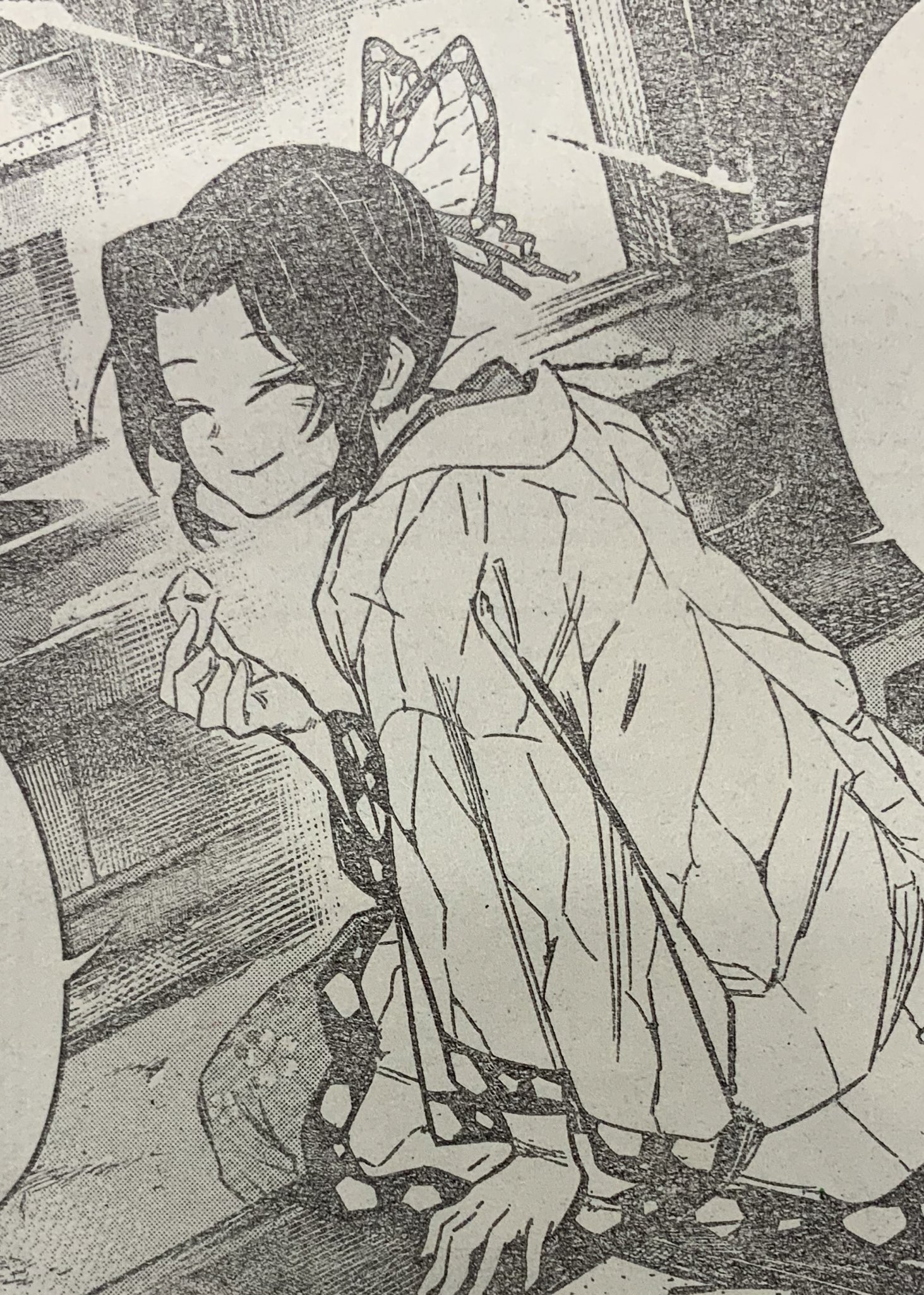 陰気 の弐酸化マンガ 否定能力 Unnatural 不自然 鬼滅の刃 冨岡義勇外伝 のしのぶさんを愛でる まず初登場時のこの笑顔な ここで大抵の読者は死ぬ この屈託のない笑顔で 人間を食べた熊の肝に興味がある って言うのがしのぶさん