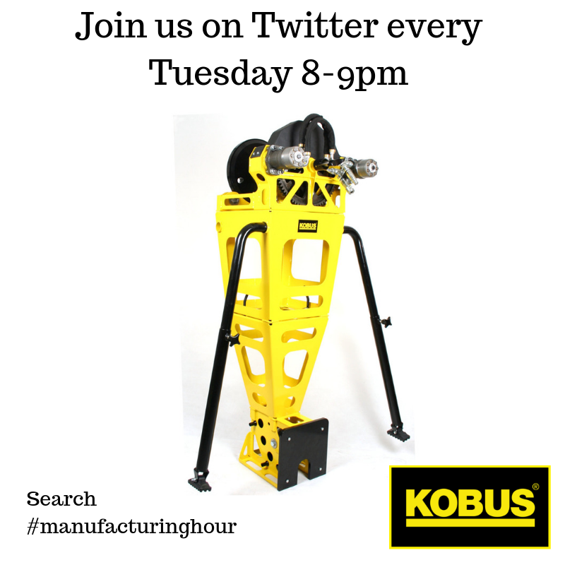 KobusGroup's tweet photo. You'll find us sharing our latest content live here 8-9pm as part of #manufacturinghour tonight.
#ukmfg #gbmfg #trenchless #pipepulling #utilities #water @ManUKHour https://t.co/5mOKurkWx8