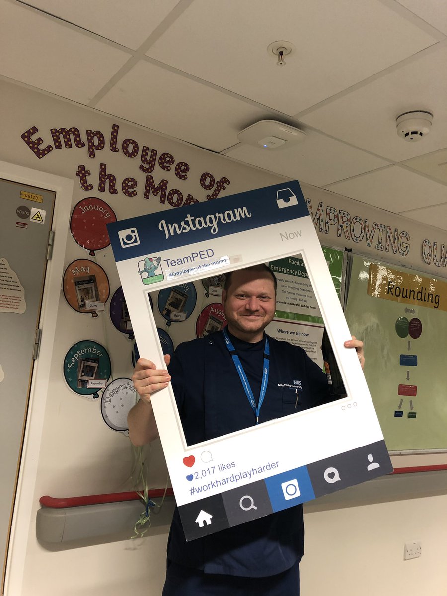 lorelieknowles1's tweet photo. @RMCH_PED Congrats on winning employee of the month mr Fieldhouse! Well deserved 🎉Peaditric emergency department won’t be the same without you! #rmchfamily #RMCHeroes https://t.co/h0i9fHYlei
