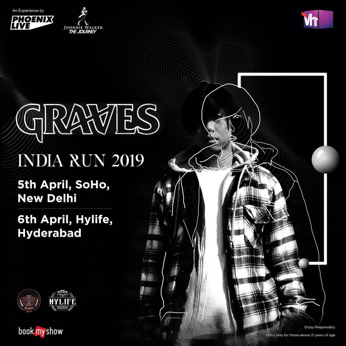 ICYMI, @wearegraves makes his way to India for the first time this weekend! #Delhi &amp; #Hyderabad get ready for a soulful journey. <a href="/johnniewalker_/">Johnnie Walker</a>