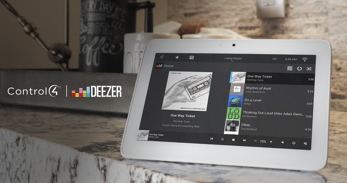 If music gives you life, then you'll love listening on Triad speakers while enjoying totally lossless recordings on <a href="/Deezer/">Deezer</a> HiFi streaming service.

LEARN MORE: control4.com/blog/495/take-… 

#musiclovers #triadaudio #deezerHIFI