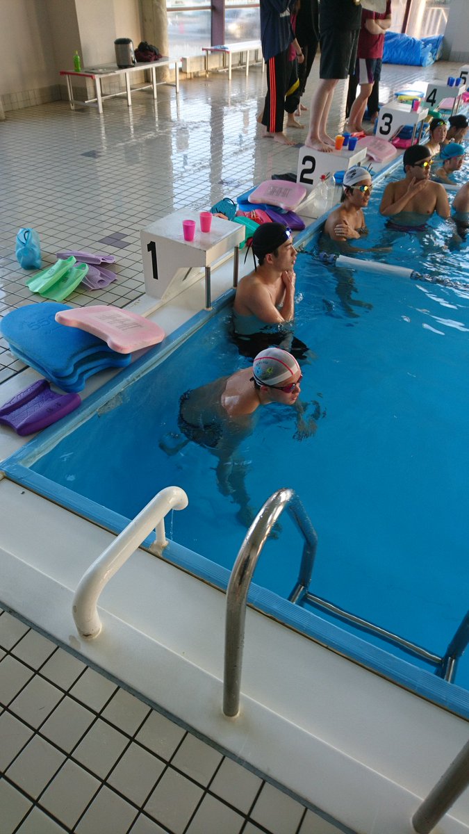 kasumiswimming's tweet photo. 本日、霞水泳部春合宿🌸が終了しました✨
みんなで励まし合ってしんどい練習も乗り越えられました(^O^)
他大学の皆さん、たくさん参加して下さってありがとうございました。
普段できない体験でとても刺激を頂きました💪
合宿で得た力を試合で発揮できるよう、帰ってからも頑張ります❗ https://t.co/ryi0kg4Hlo