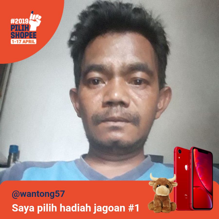 ade_seti's tweet photo. Saya pilih hadiah jagoan # 1! Yuk pilih hadiah jagoanmu juga untuk memenangkan iPhone XR + boneka menarik.#PilihShopee #HadiahJagoan1 https://t.co/5Gz7aQuxo1 https://t.co/YzgADBukBT
