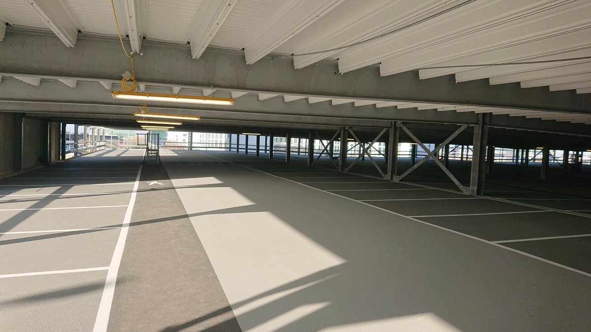 CodeckLtd's tweet image. Another MCP complete, 50000m of powder coated deck in and complete.  Excellent work from all the Codeck operatives.