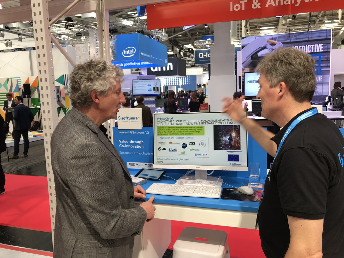 #PrEstoCloud at #HMI19: Research colleagues are looking forward to discussing the project with you - at the workstation or with the project coordinator Dirk Mayer and the use case providers of CVS Mobile, Thursday 2 pm, Hall 6, E46 <a href="/SoftwareAG_D/">Software AG Dtld.</a>
bit.ly/2ODOmtG