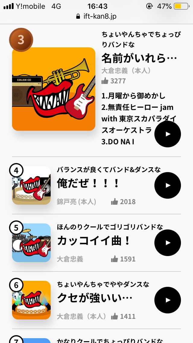 最高のプレイリスト