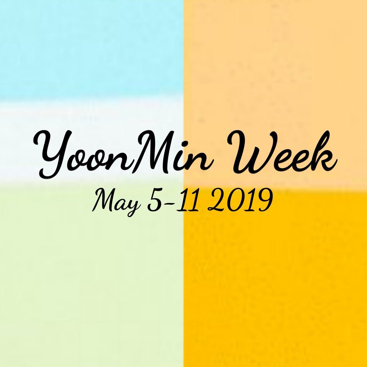 yoonminweek's tweet photo. Coming soon~

#yoonminweek19 https://t.co/Si3pebUcWo