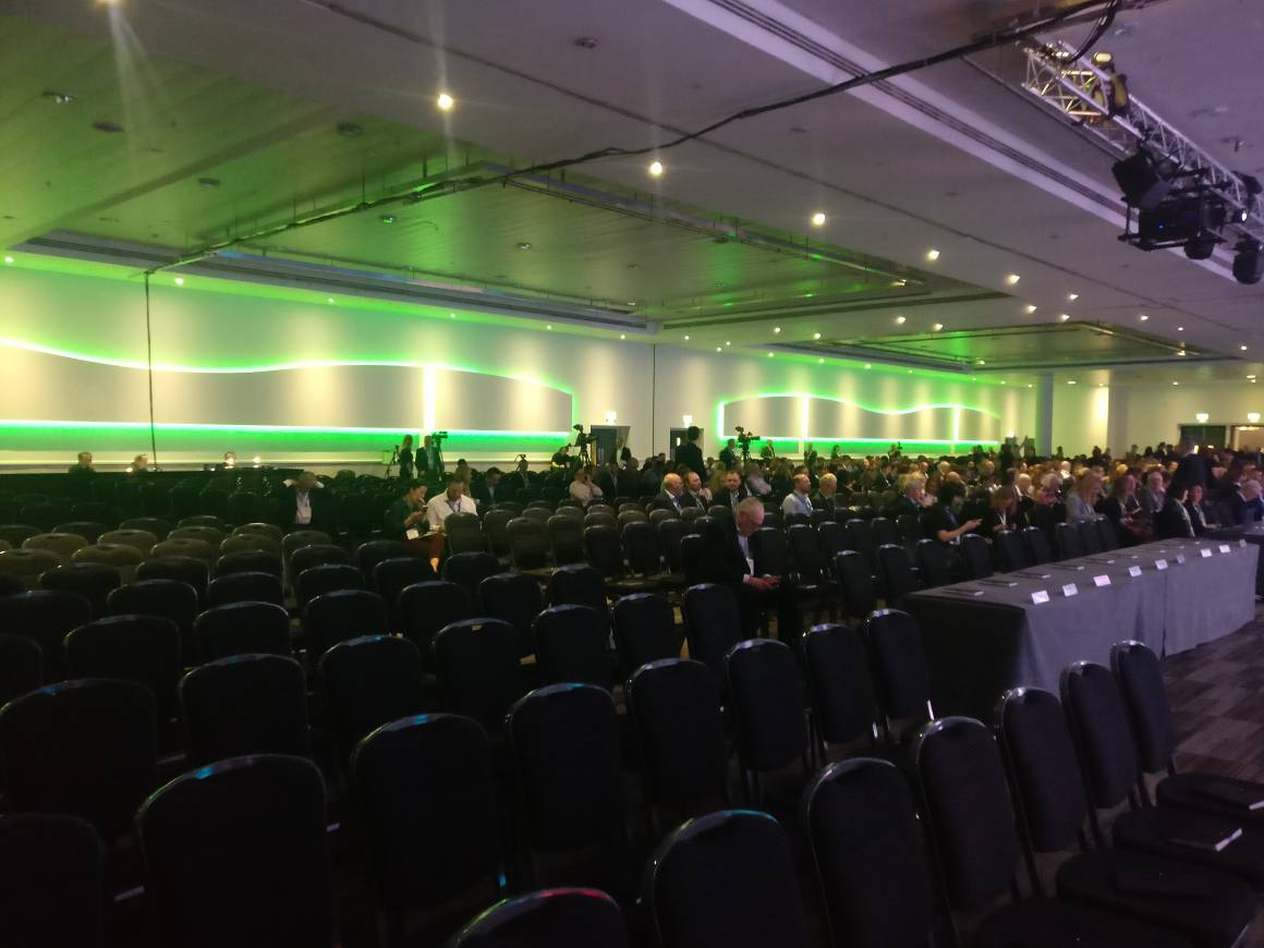 arla_uk's tweet photo. Theย conference room is filling up but there's still plenty of room over on the far side if you're haven't came upstairs yet #ARLAconf https://t.co/clTvhTqx5e