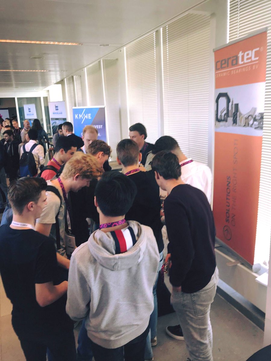 Ceratecbv's tweet photo. What an amazing #fontysmeetandmatch yesterday at the #evoluon! Thanks for all the enthusiasm, see you next year #fontysengineering students ;) https://t.co/kjd7Rjb2in