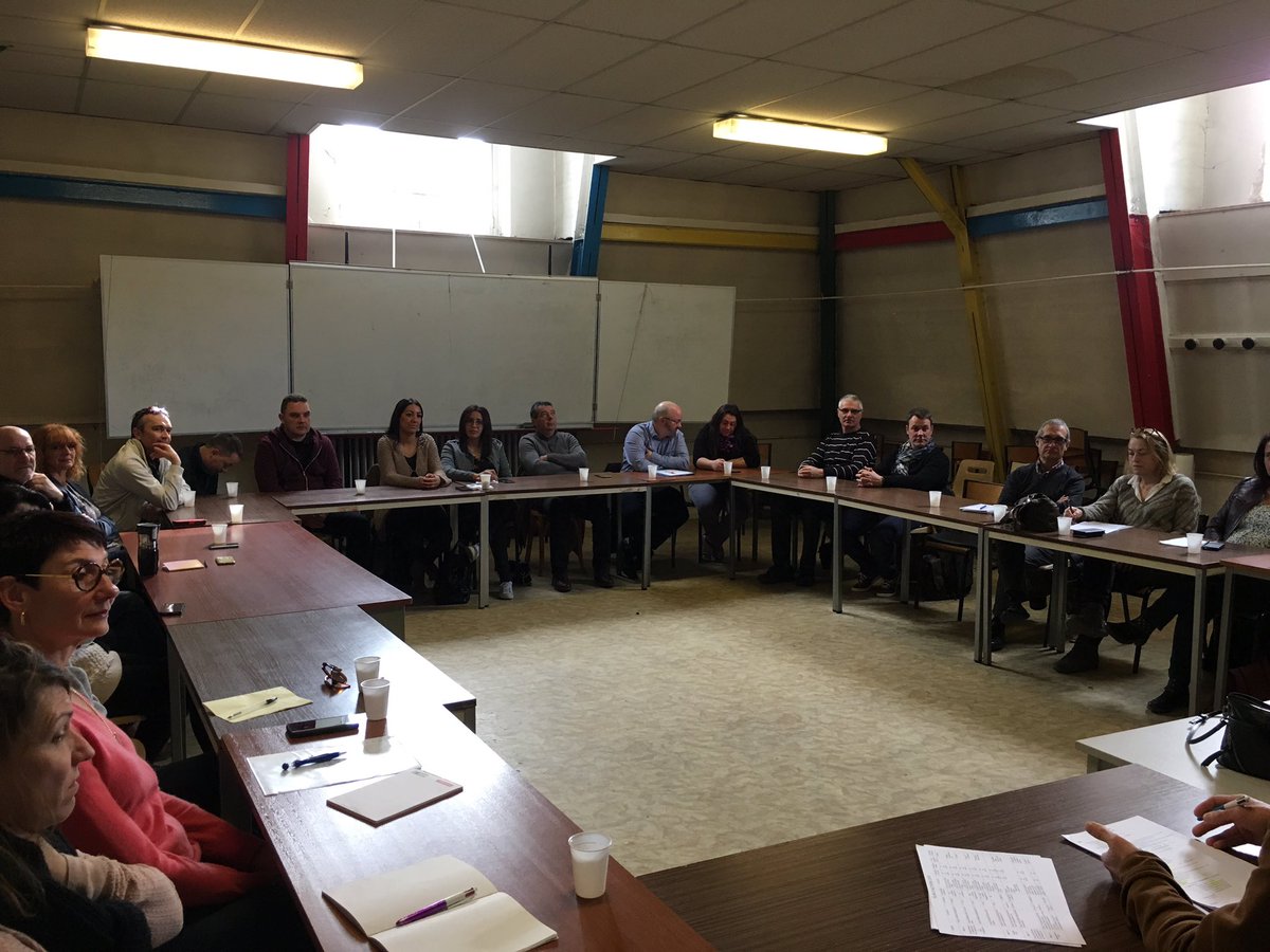 CFDTSectionSEM's tweet photo. Journée studieuse pour l’AG de la section CFDT de #saintetiennemetropole https://t.co/87Y3PisoKd