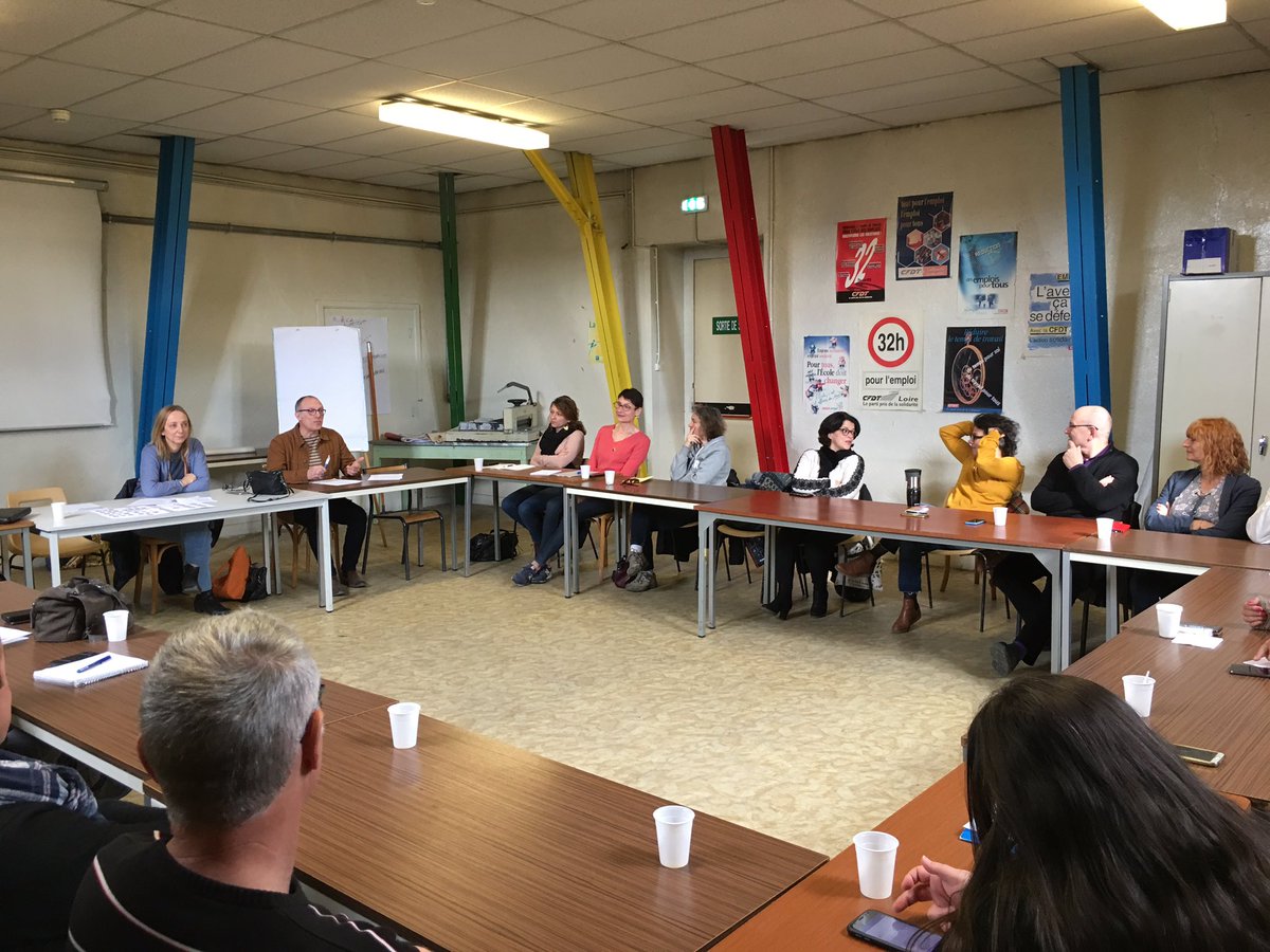 CFDTSectionSEM's tweet photo. Journée studieuse pour l’AG de la section CFDT de #saintetiennemetropole https://t.co/87Y3PisoKd