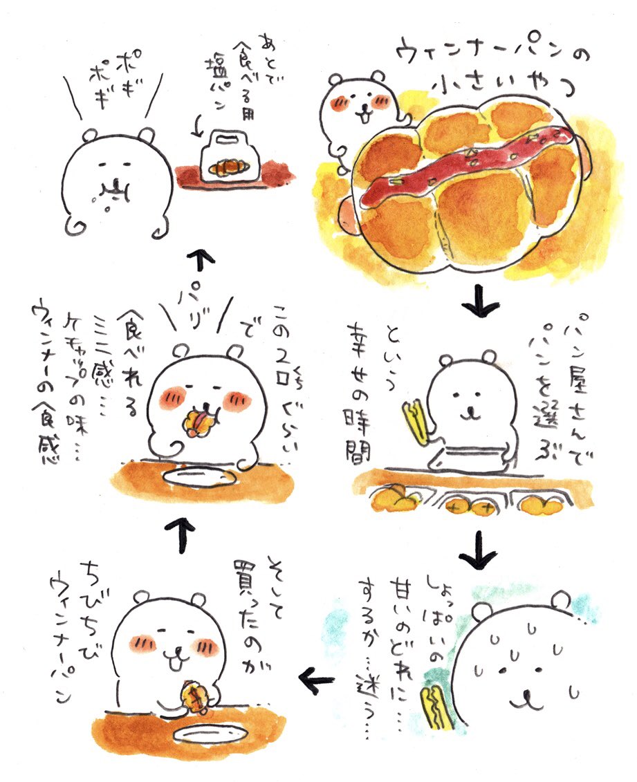 ウィンナーパンの小さいやつ 