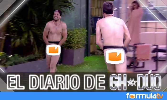 FormulaTV's tweet photo. DIARIO DE #GHDúo2A: Alejandro Albalá cumple la promesa y se DESNUDA. ¿Le ayudará a sumar votos en la final? https://t.co/gkYQNzGniP https://t.co/Vm1DYfhELu