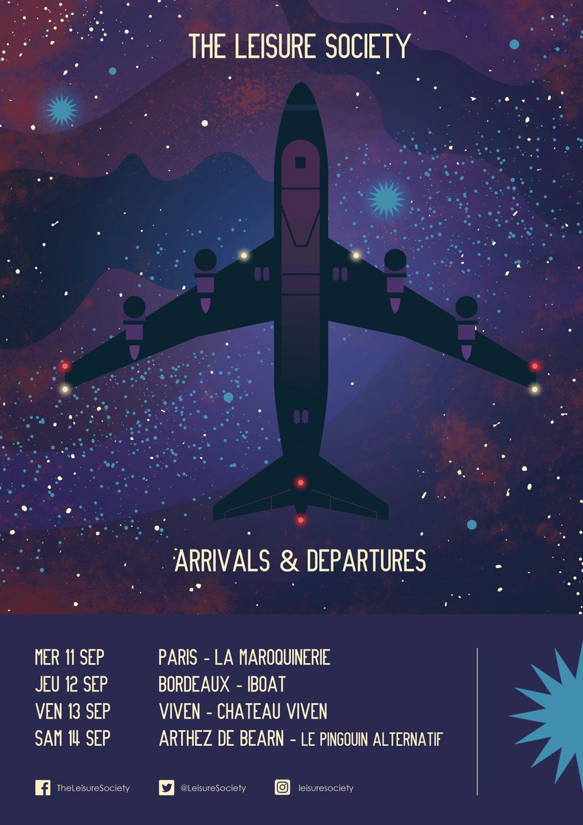 LeisureSociety's tweet photo. Vive la France 🇫🇷 à bientôt!

Paris tickets → https://t.co/mNC9nOljA5

#tour #arrivalsanddepartures https://t.co/YeZWIcUZHY