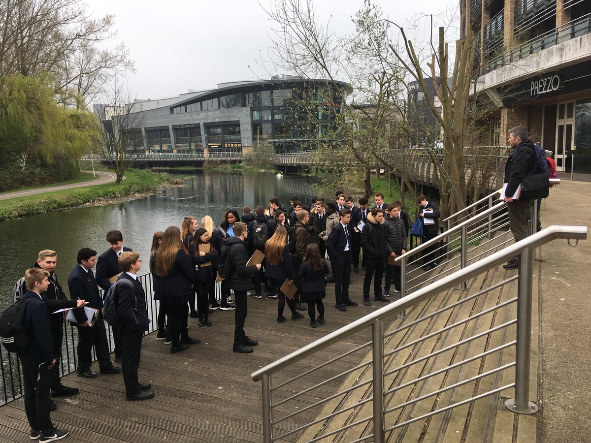 BCHSGeography's tweet photo. First stop Bond St fir our day if fieldwork on Chelmsford’s CBD https://t.co/Mcf2rwgKPU
