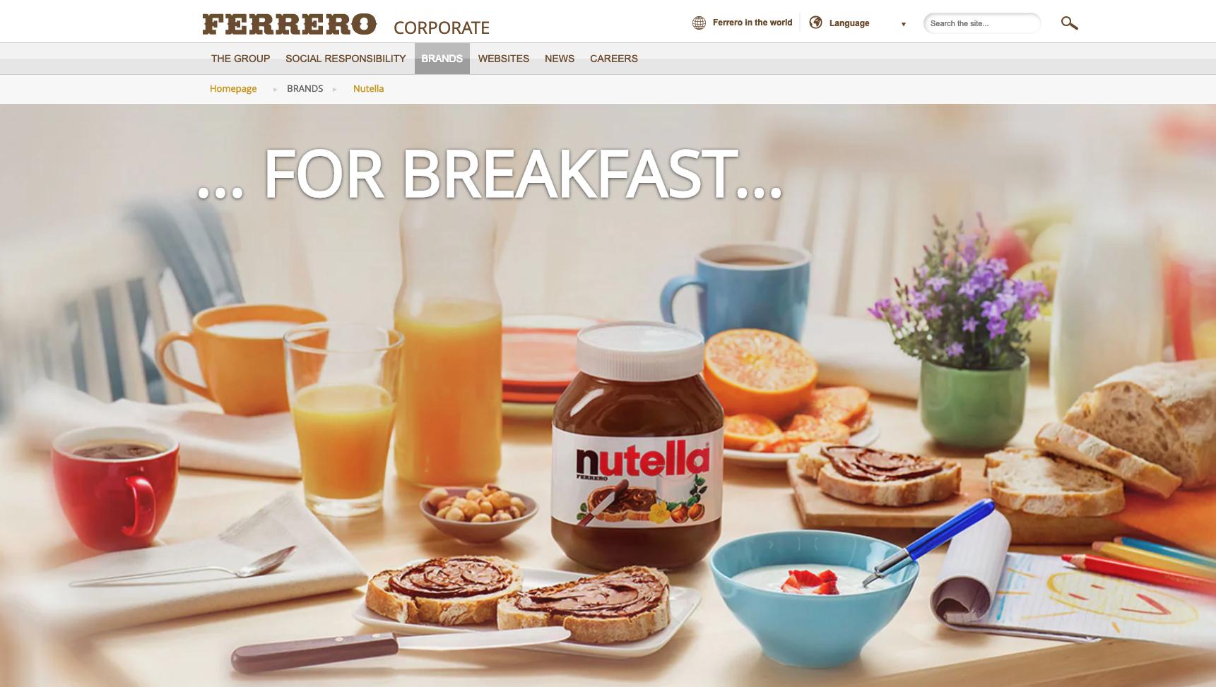 nutella careers