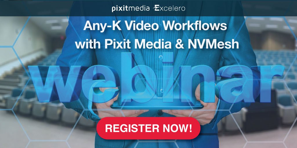 PixitMedia's tweet photo. Other #storage platforms claim to deliver performance. We guarantee it.
Join us TODAY 18:00hrs GMT | 10:00hrs PST to learn how #PixStor with @ExceleroStorage #NVMesh accelerate #4K #8K #AnyK workflows https://t.co/W2ZlgMpCO6
See us in action @NABShow Booth SL5724 #NABShow https://t.co/dKWkROirSg