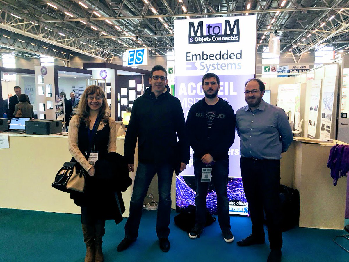MODELSProjectEU's tweet image. The @EUREKA_NETWORK @MODELSProjectEU at @SalonMtoM &amp;amp; @rtsembedded on March 21st! Final Project Dissemination in #Paris Porte de Versailles, MtoM - #Objets #Connectés et #Communicants #IIoT #Design, #Conception #Réalisation #Systèmes #Logiciels #Embarqués Thanks for the pictures!